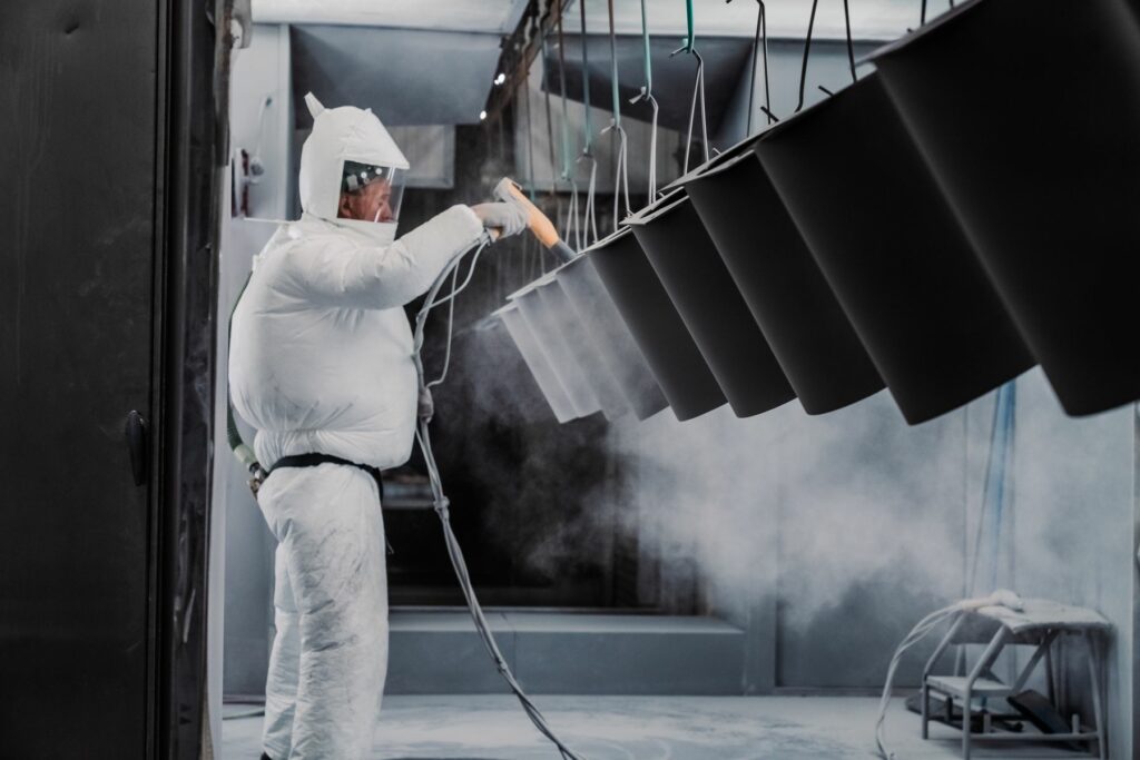 industrial powder coating hialeah